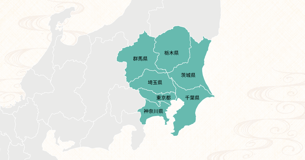 関東地方マップ