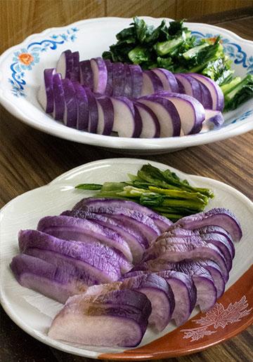 昭和初期まで、糠漬けは農家が好んで食べ、町屋の方では「当分漬け」という浅漬けに近いものが食べられたという。