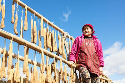 「ふるさとの味を残すため、身体が続く限り作り続けたい」と語る柳井さん。