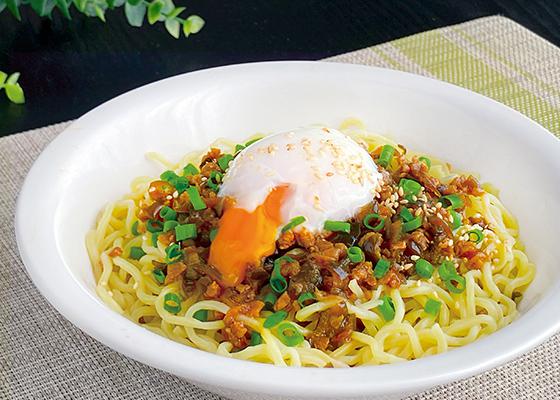 キューちゃん冷やし混ぜそば肉みそラー油味のイメージ写真